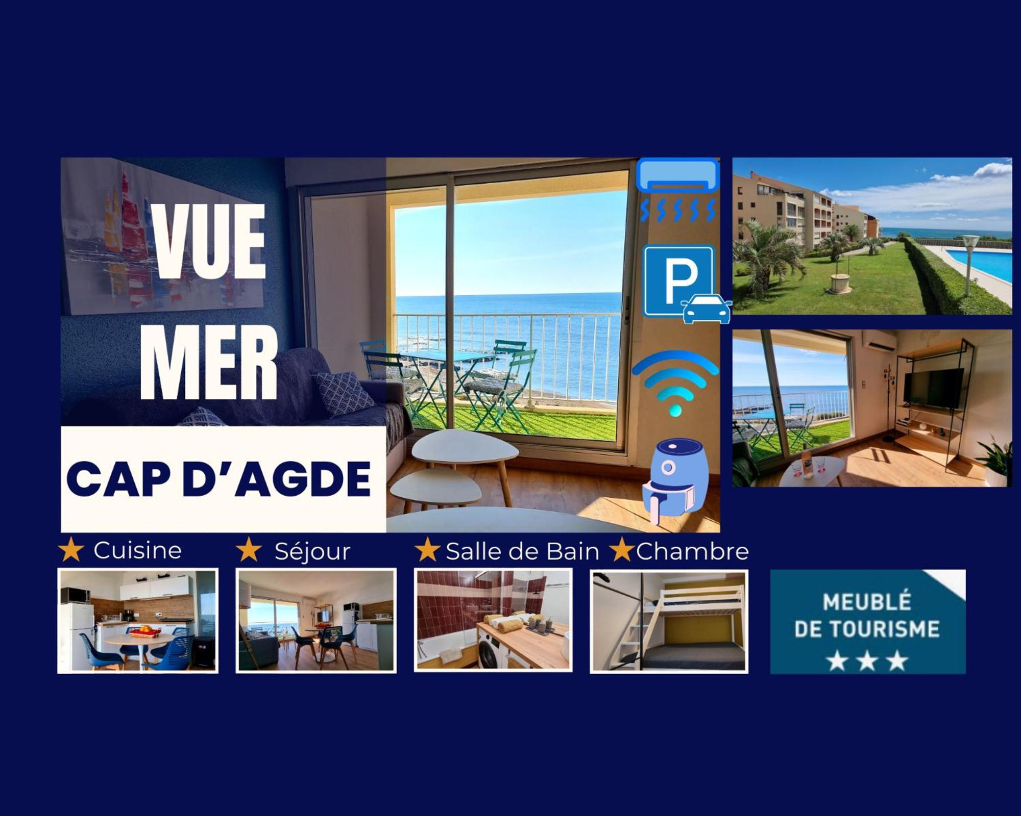 Appartement Magnifique Vue Confort Agde